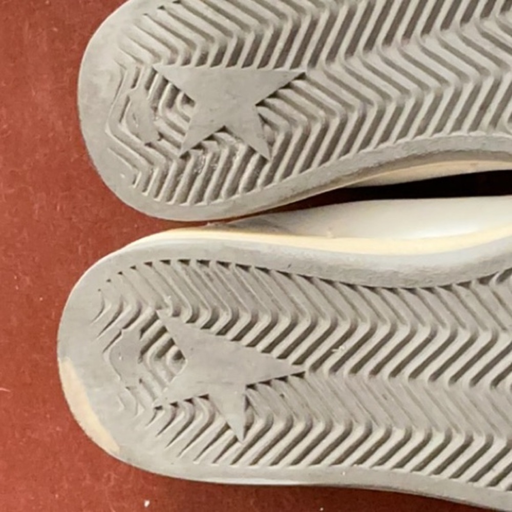 Golden Goose Ball Star Silver Star & Heel Tab Sneakers - Picture 6 of 7